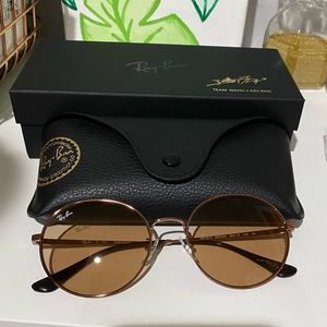 TEAM WANG X RAY BAN Round Sunglasses